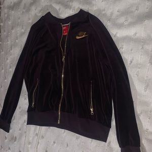 Nike Rum Purple Velvet Jacket
